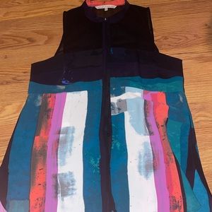 Rachel by Rachel Roy watercolor printed tank